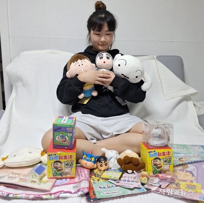 이미 많은 팬을 확보하고 있는 18살 여고생 짱구 전수민선수 