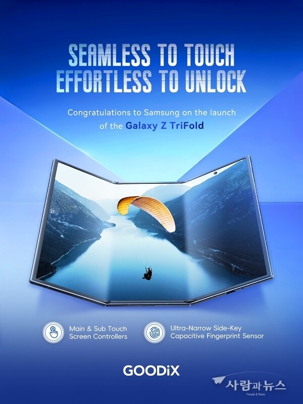 Goodix Powers Samsung’s Galaxy Z TriFold with Advanced Foldable Touch and Fingerprint Solutions